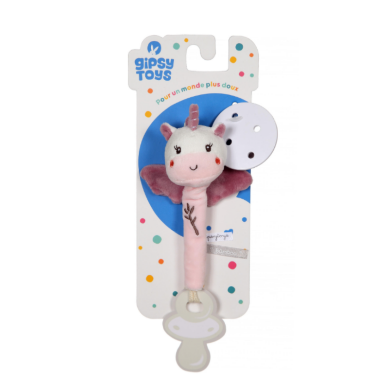  - bamboo - pacifinder unicorn pink 13 cm 